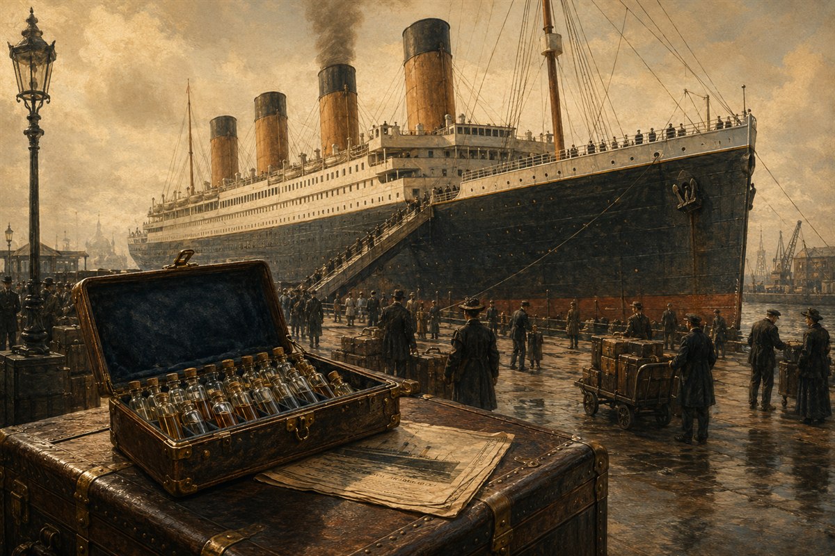 A Perfumer Survived the Titanic. His Perfume Samples Didn't Need To — They Were Found Intact 73 Years Later