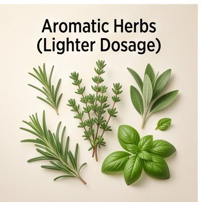 Aromatic Herbs (lighter Dosage)