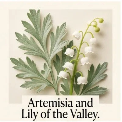 Artemisia And Lily Of The Valley