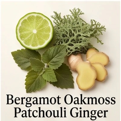 Bergamot Oakmoss Patchouli Ginger