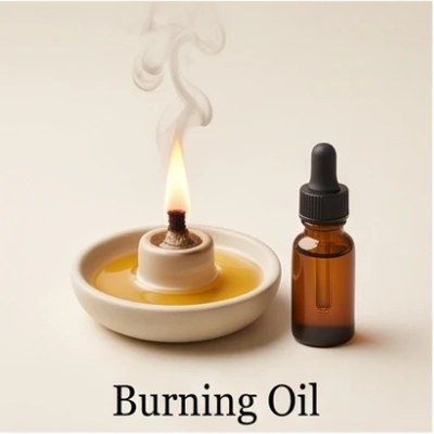 Burning Oil