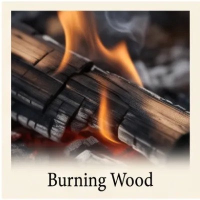 Burning Wood