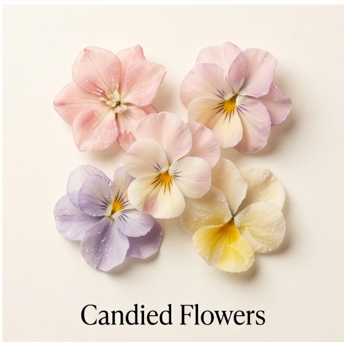 Candied Flowers
