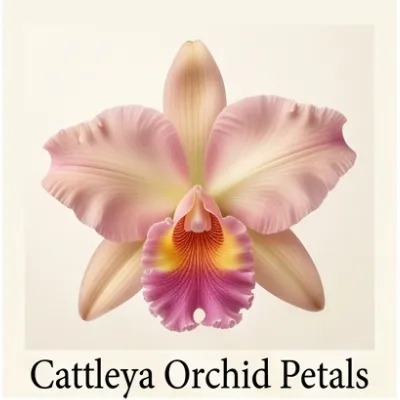 Cattleya Orchid Petals