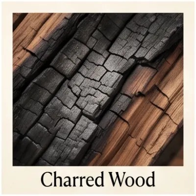 Charred Wood