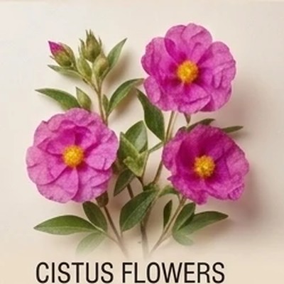 Cistus Flowers