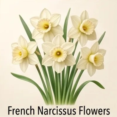 French Narcissus Flowers