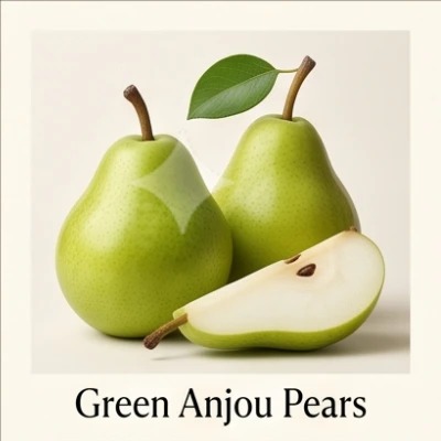 Green Anjou Pears