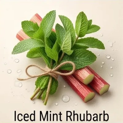 Iced Mint Rhubarb