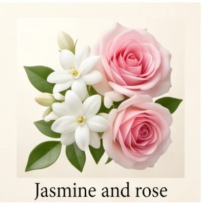 Jasmine and rose