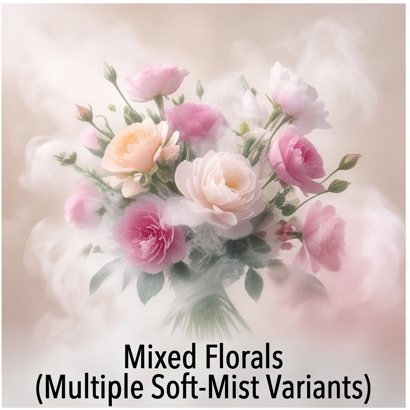 Mixed Florals (multiple Soft-mist Variants)