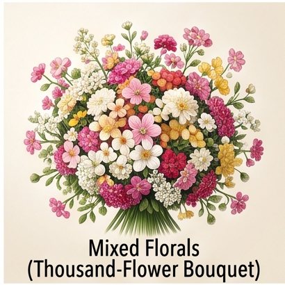Mixed Florals (thousand-flower Bouquet)