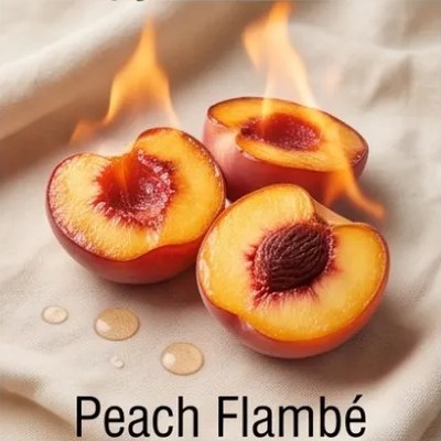 Peach Flambé