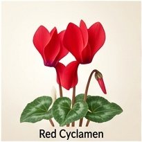 Red Cyclamen