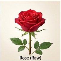 Rose (raw