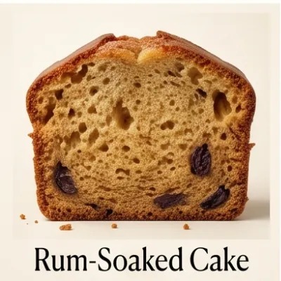 Rum-Soaked Cake