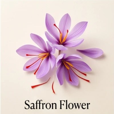 Saffron Flower