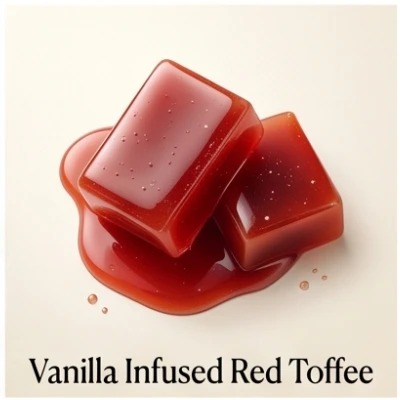 Vanilla Infused Red Toffee