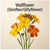 Wallflower (Giroflee/Gillyflower)