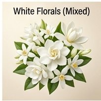 White Florals (mixed)