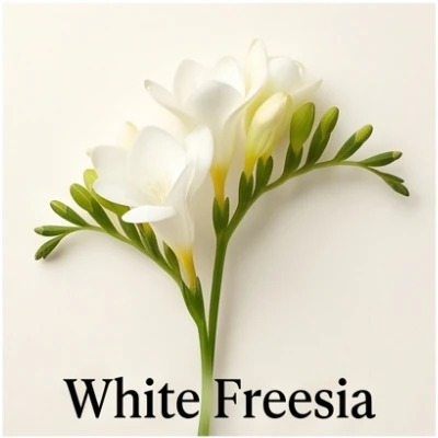 White Freesia