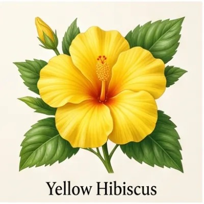 Yellow Hibiscus