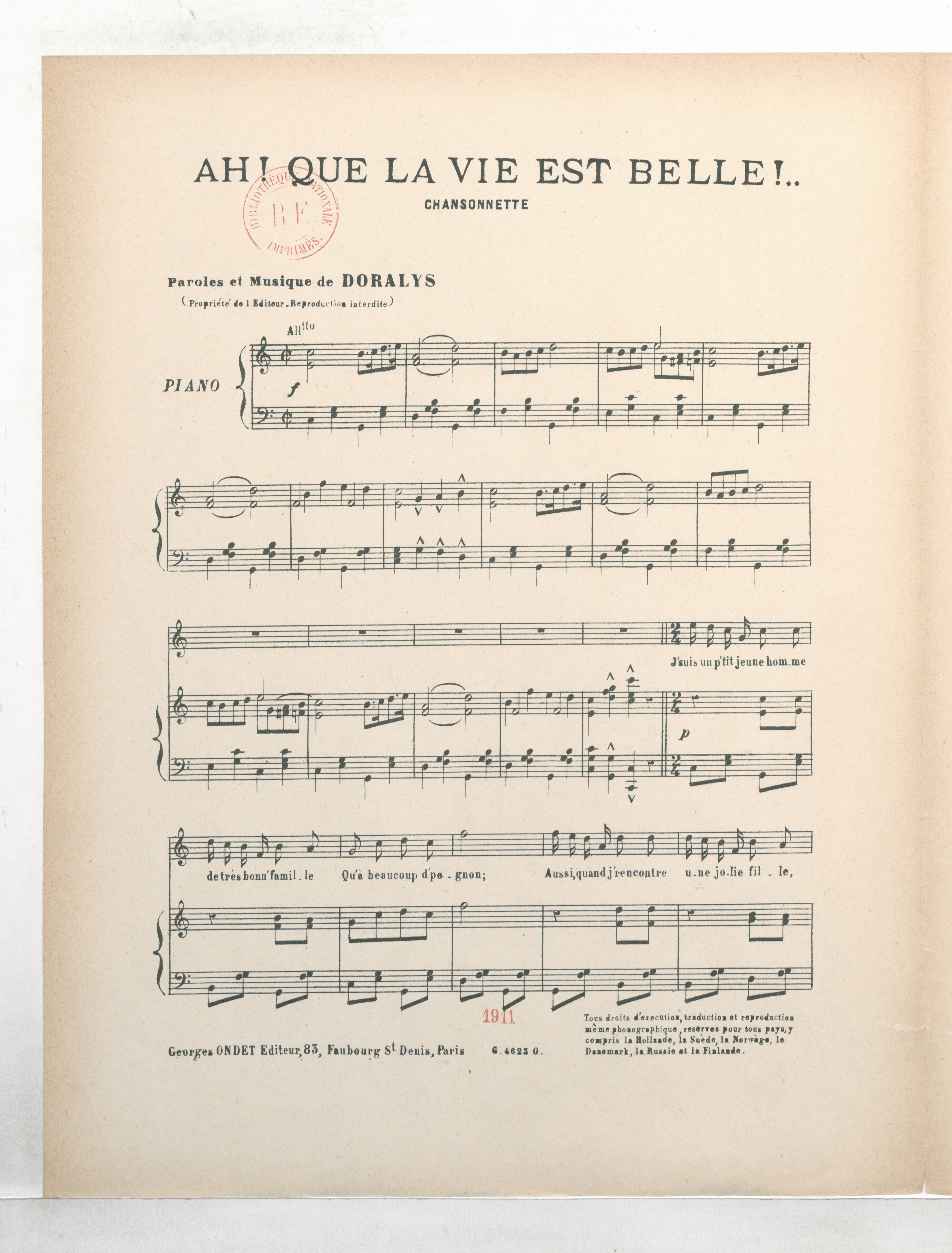 La Vie Est Belle